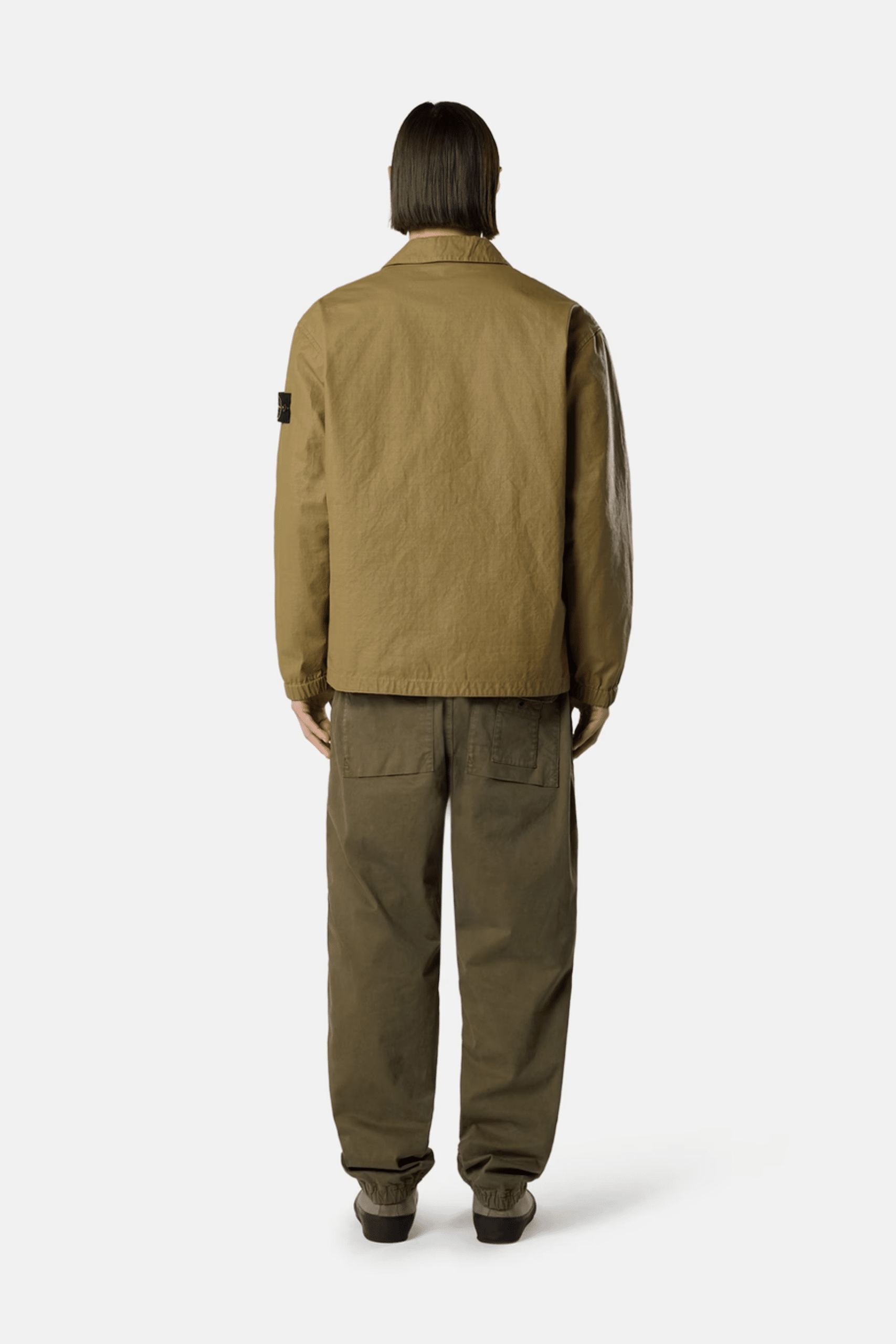 Surchemise Coton Double Revêtement Kaki