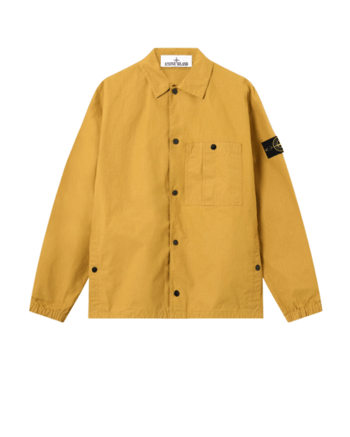Surchemise Coton Double Revêtement Moutarde