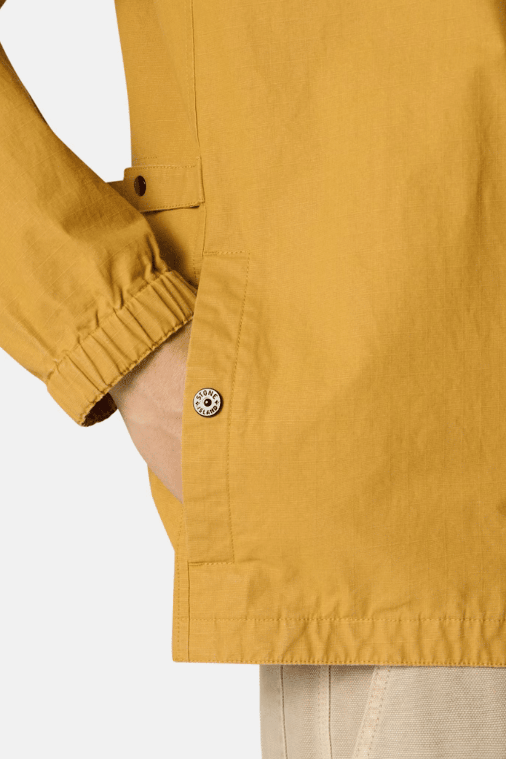 Surchemise Coton Double Revêtement Moutarde