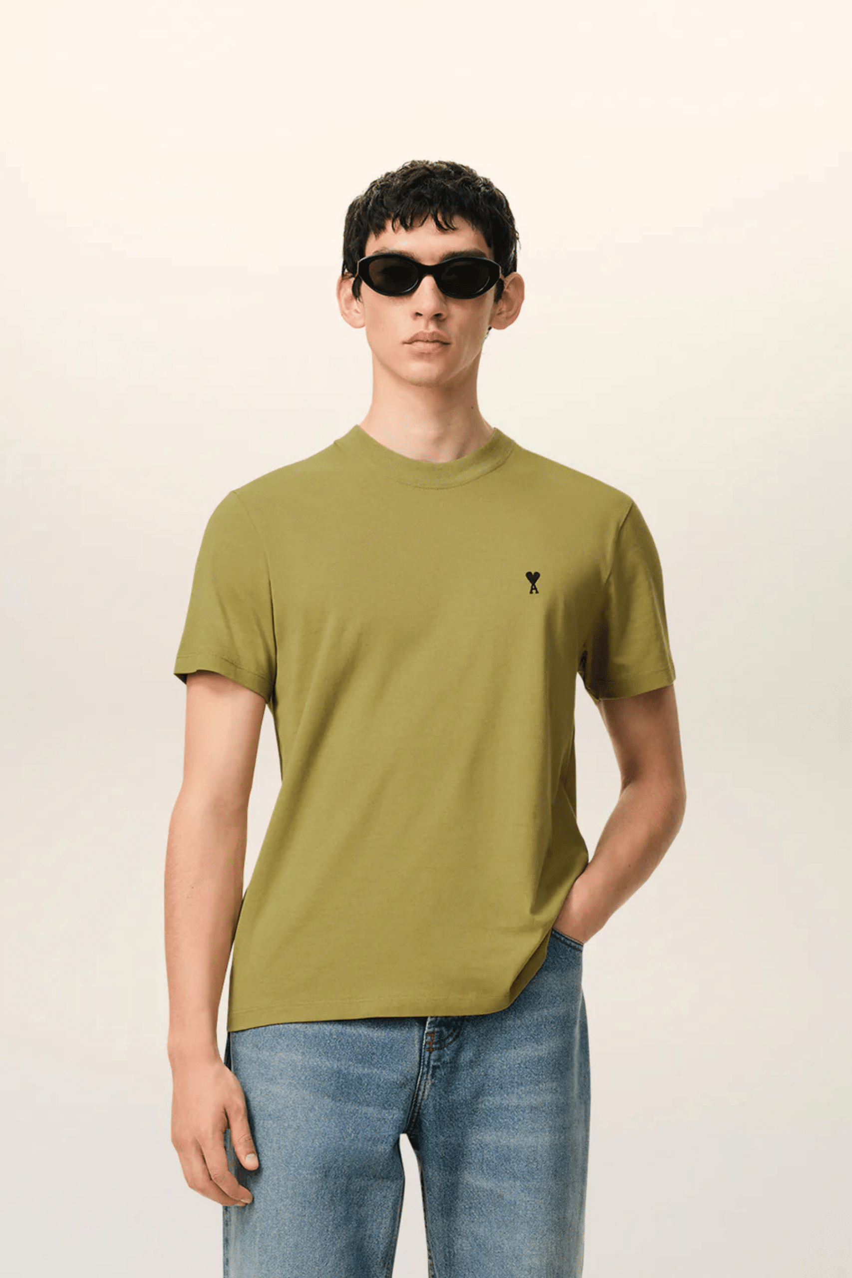 Tee-shirt Matcha Logo Cœur Noir