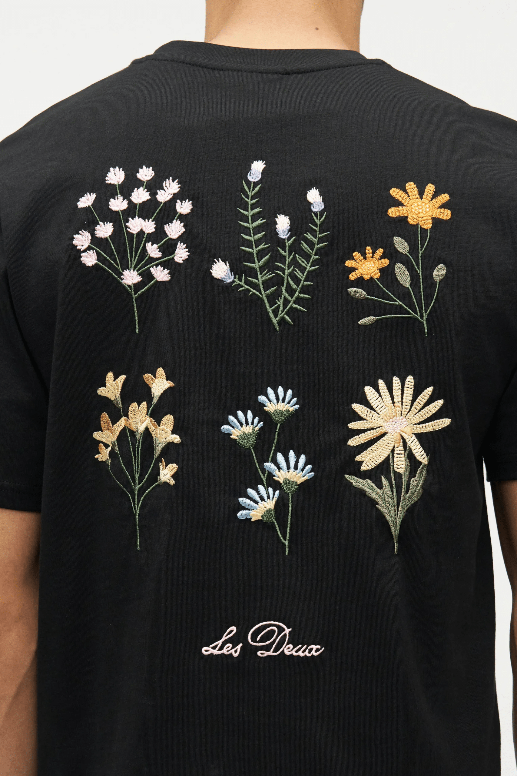 Tee-Shirt Brady Flowermarket Noir