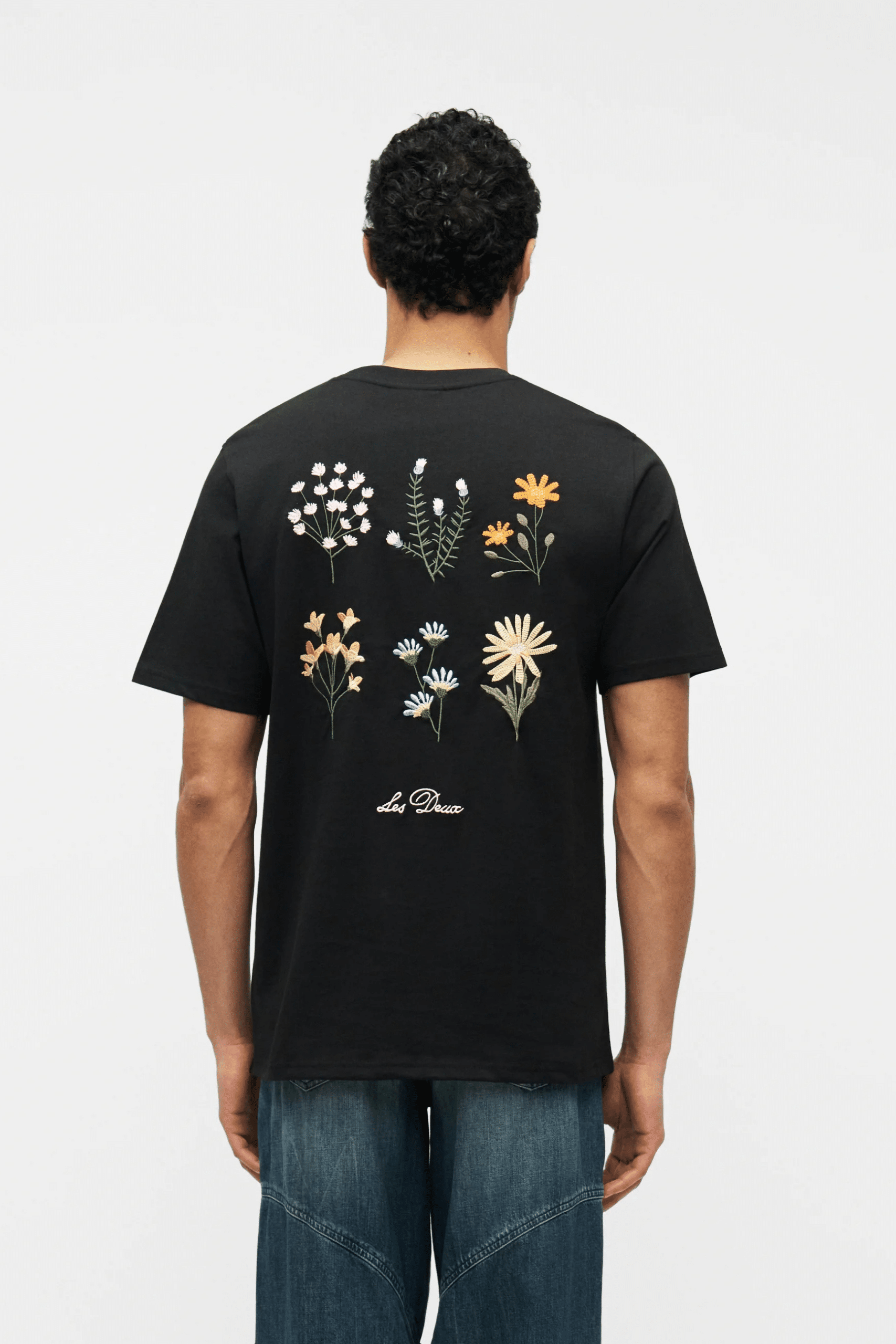 Tee-Shirt Brady Flowermarket Noir