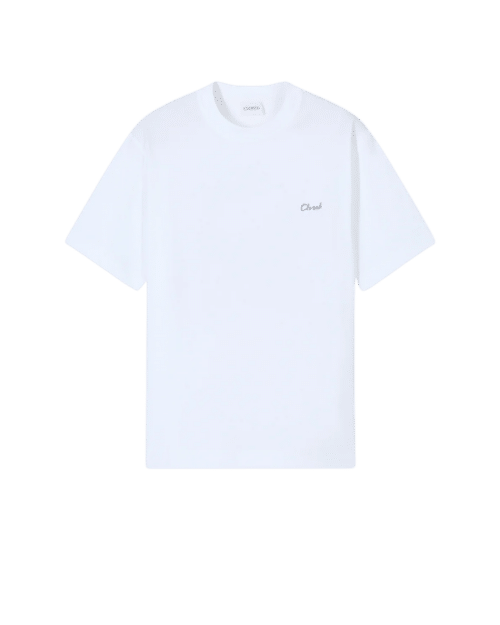Tee-Shirt Coton Graphique Blanc