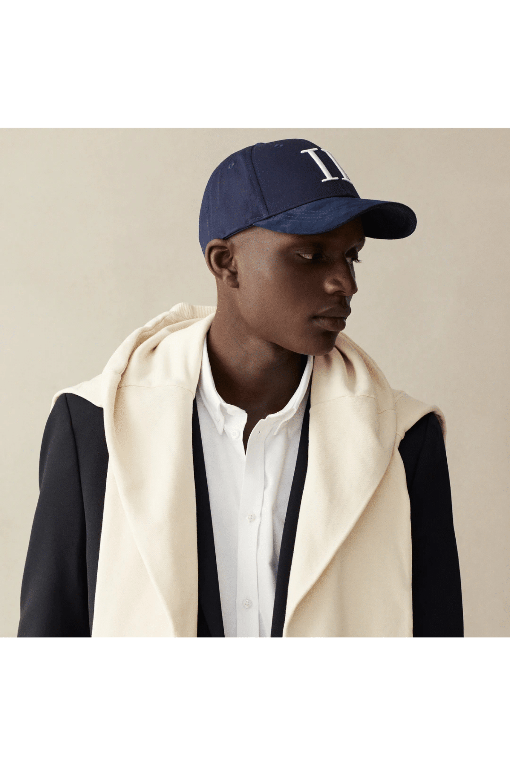 Casquette Encore Coton Marine