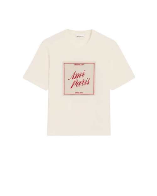 Tee-Shirt Coton Blanc Imprimé Héritage