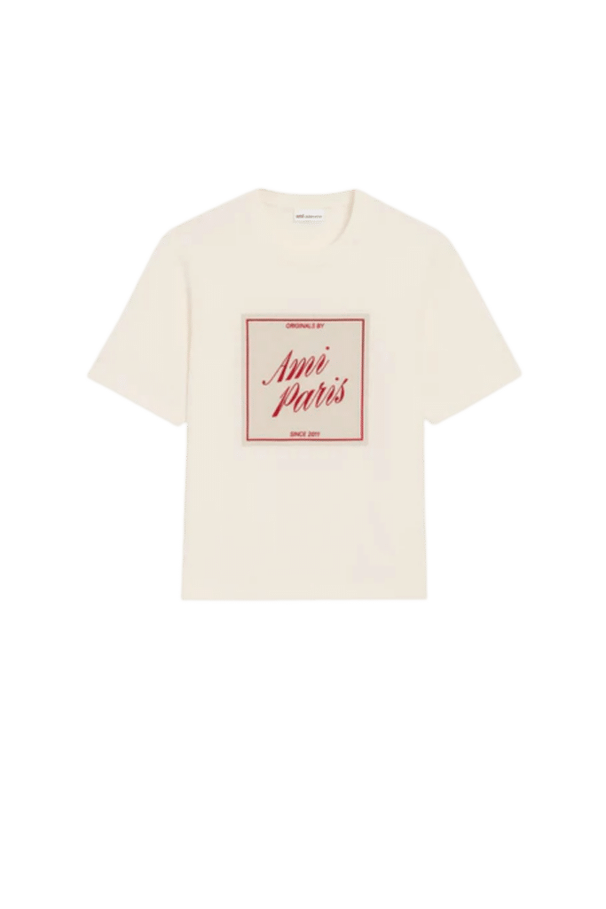 Tee-Shirt Coton Blanc Imprimé Héritage