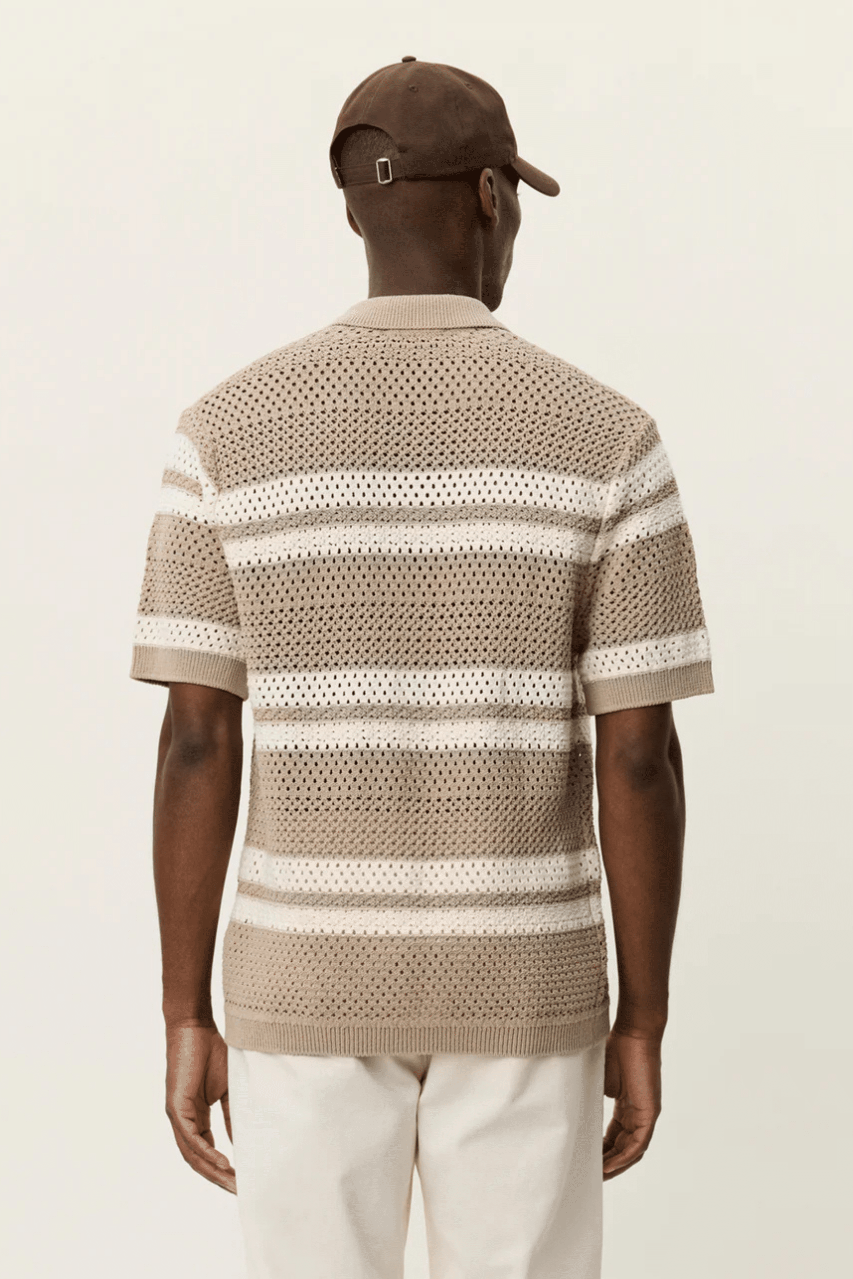 Chemise Gianni en Maille Sable