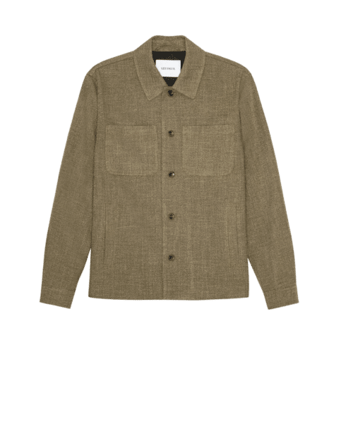 Veste Marseille Chiné Marron