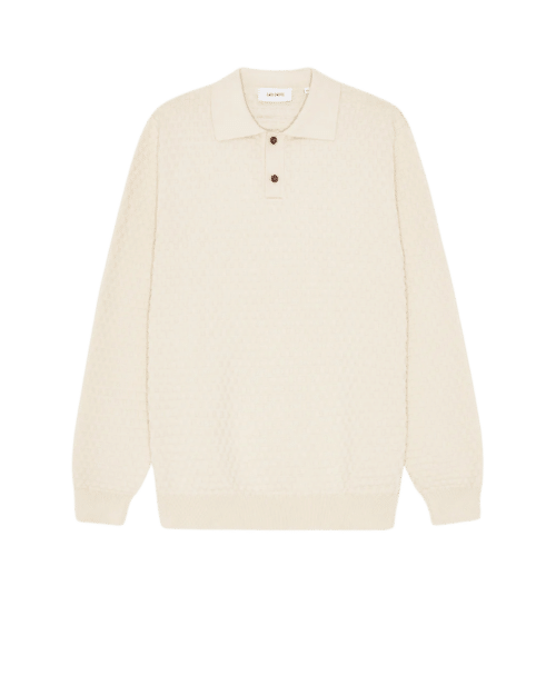 Polo Billy Maille Coton Ivoire