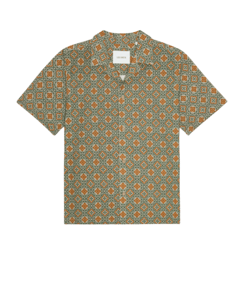 Chemise Lukas Arabesque Vert