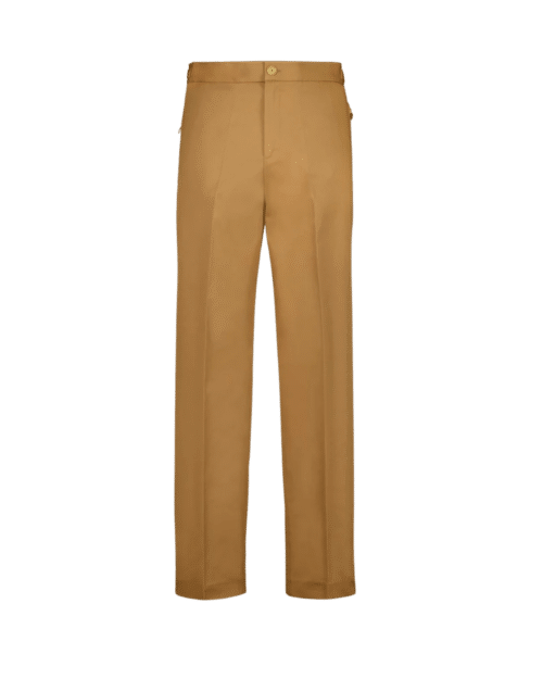 Pantalon Chino Coton Beige