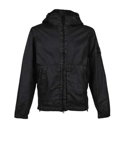 Blouson à Capuche Nylon Panama Noir
