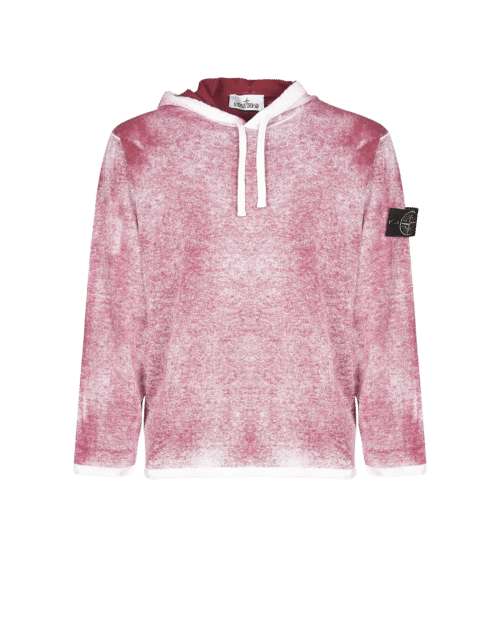 Hoodie Coton Dégradé Rose