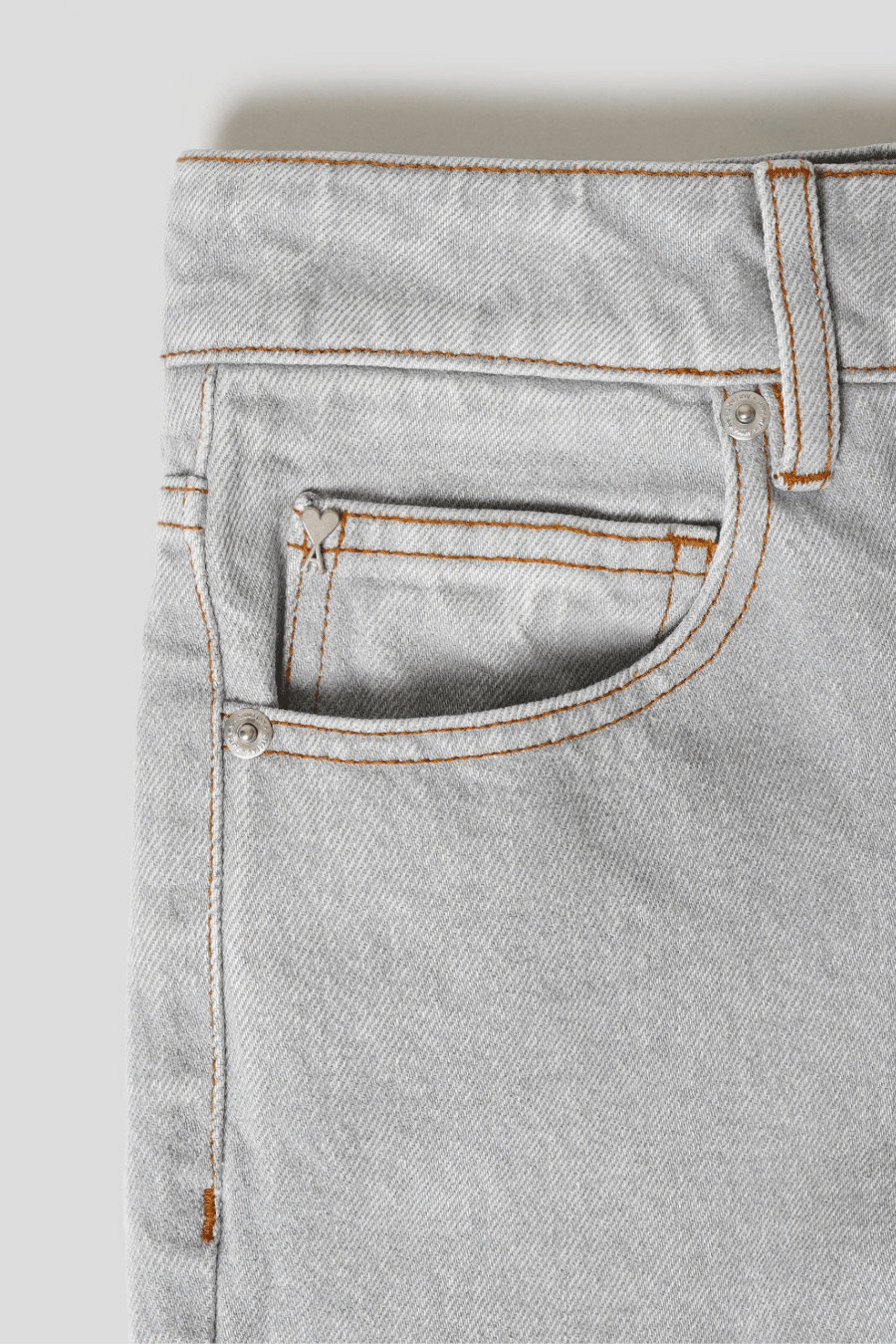 Jean en Denim Gris Javel