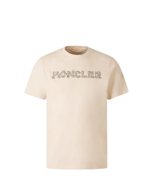 Tee-Shirt MC Coton Logo Graphique Brodé