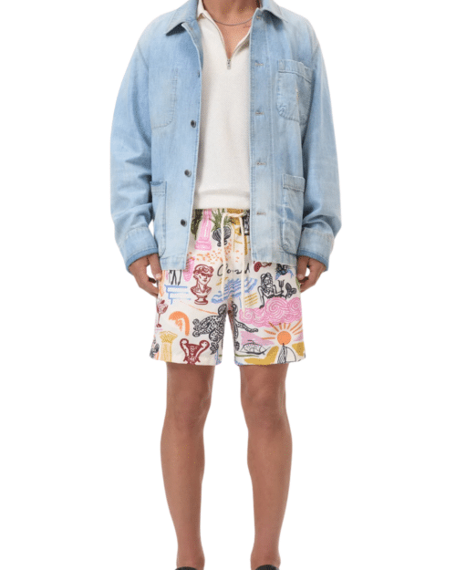 Maillot de Bain Imprimé Grec