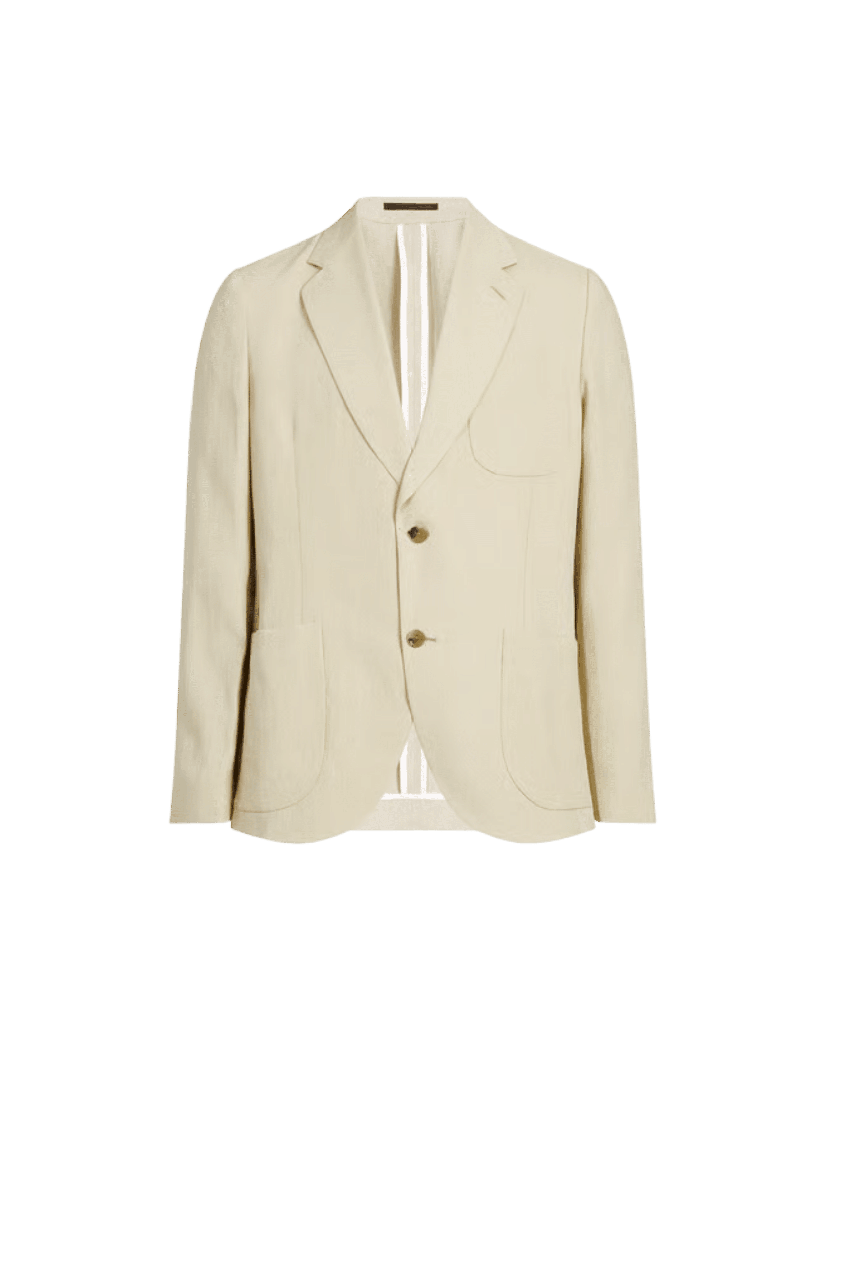 Veste de Costume Lin Sable