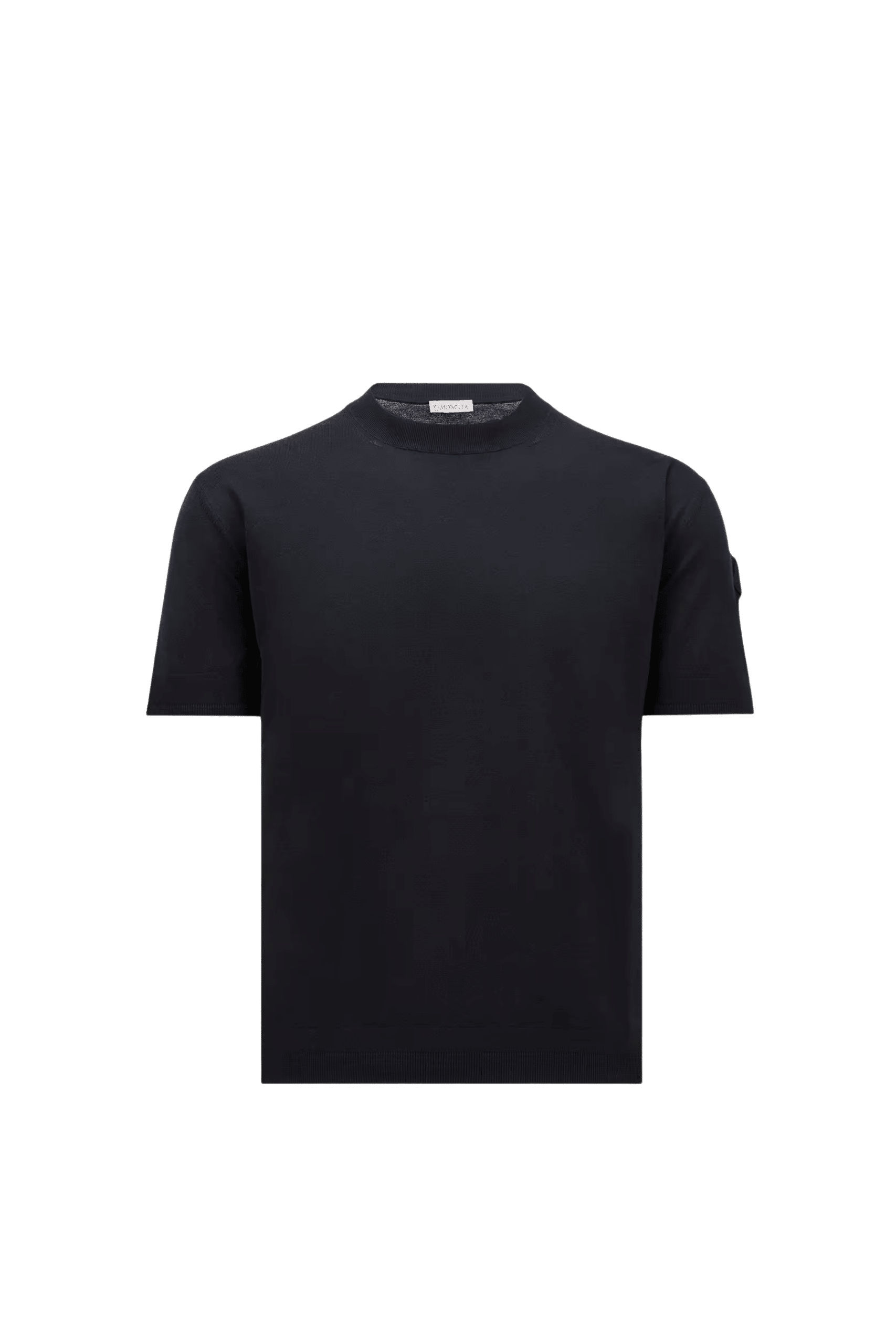 Tee-Shirt Coton Soie Bleu Marine