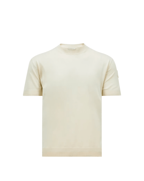 Tee-Shirt Coton Soie Blanc