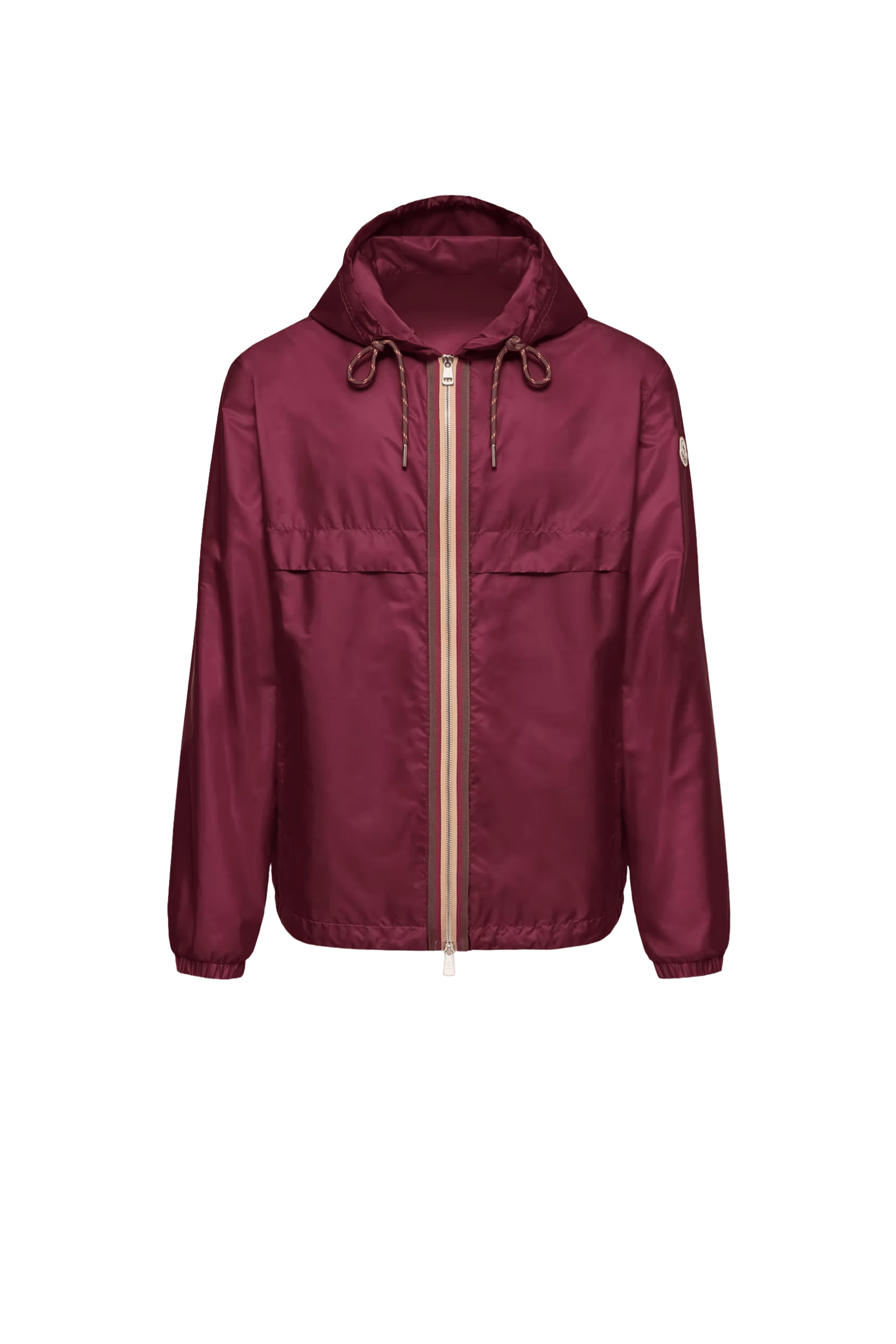 Veste à Capuche Nidge Nylon Bordeaux