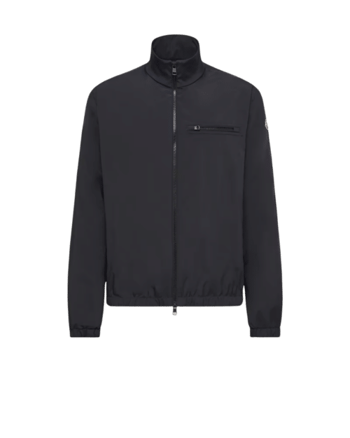 Veste Zippée Polyester Mélangé Noir