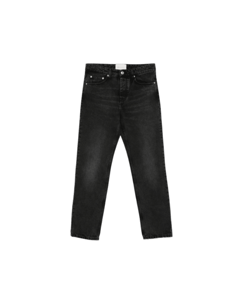 Jean Classique Denim Noir Délavé