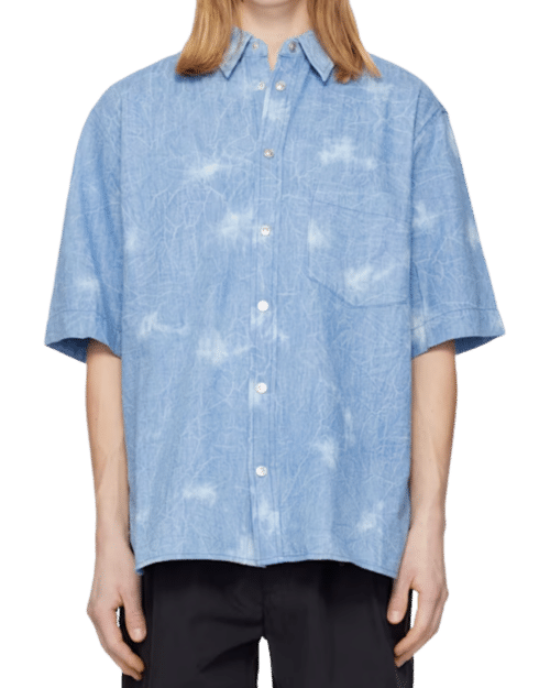 Chemise Tabilio Coton Bleu