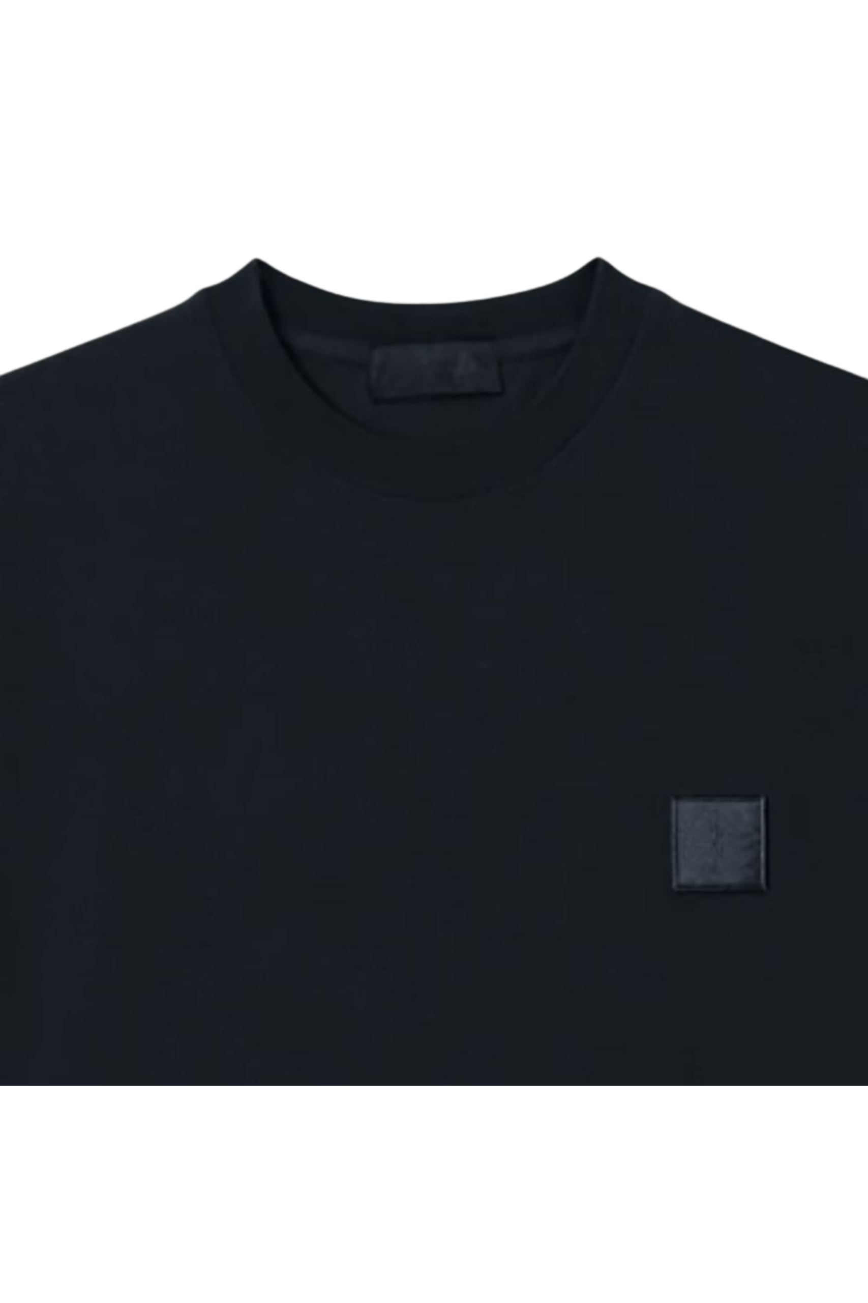 Tee-Shirt Crêpe de Jersey Marine