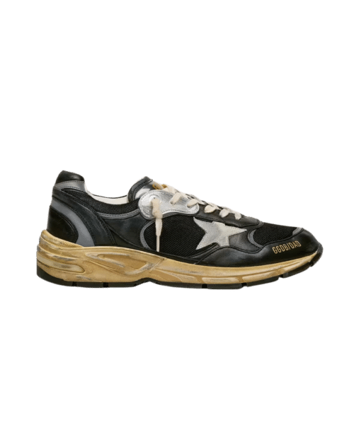 Sneakers Running Dad Noir Argent Étoile Grise