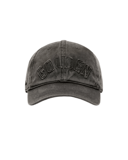 Casquette Anthracite Patch Golden