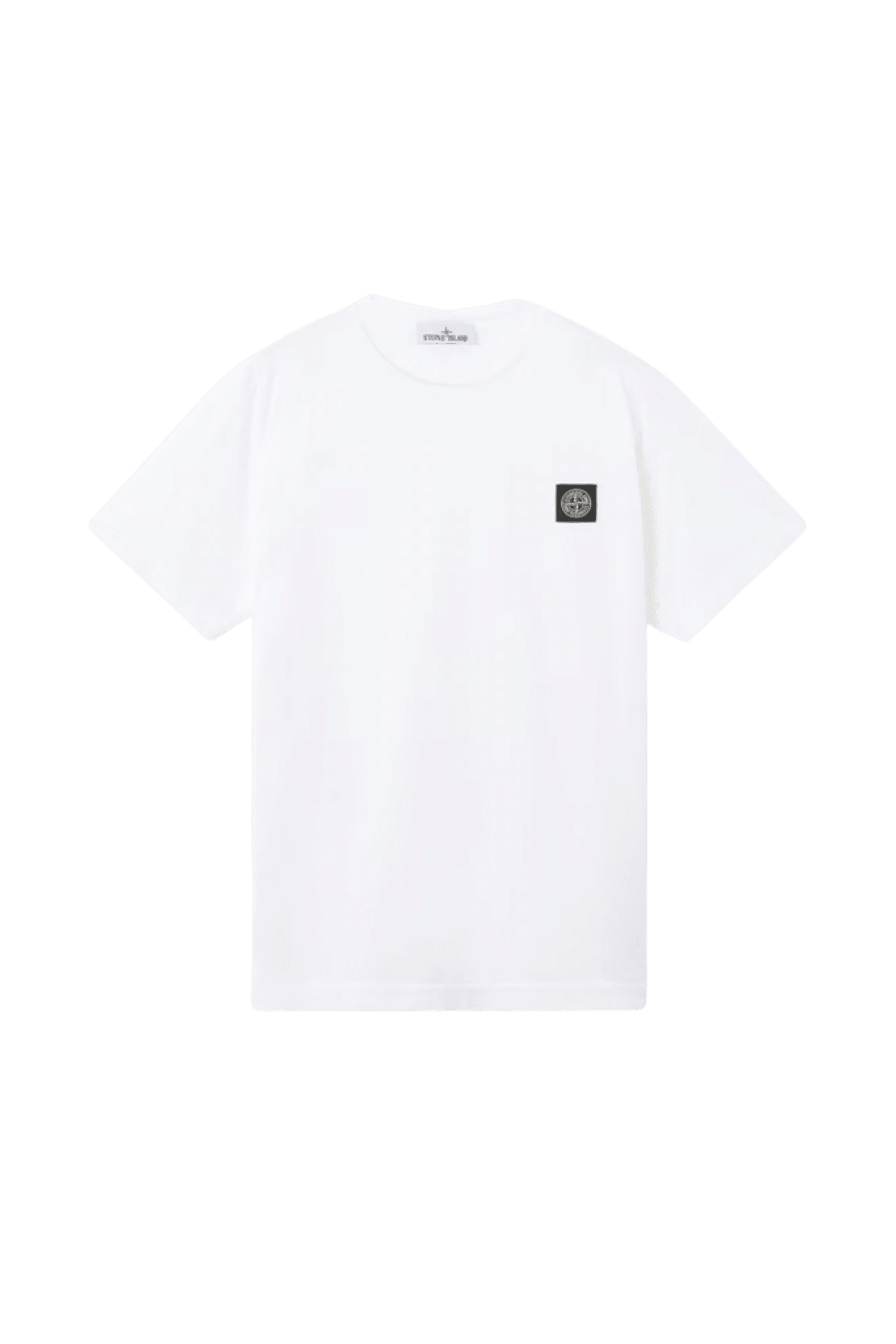 Tee-Shirt Coton Blanc Logo Compass noir