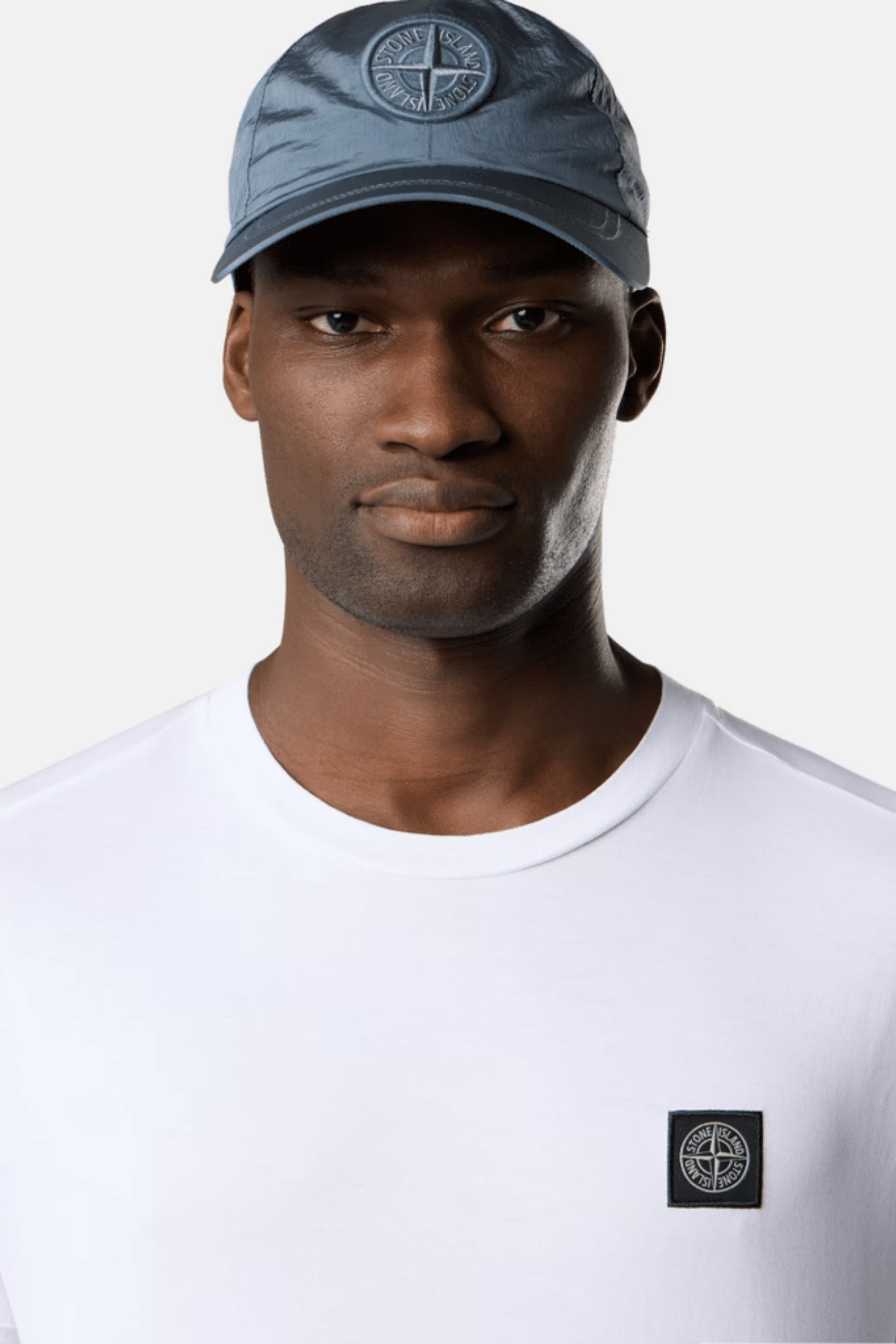 Tee-Shirt Coton Blanc Logo Compass noir
