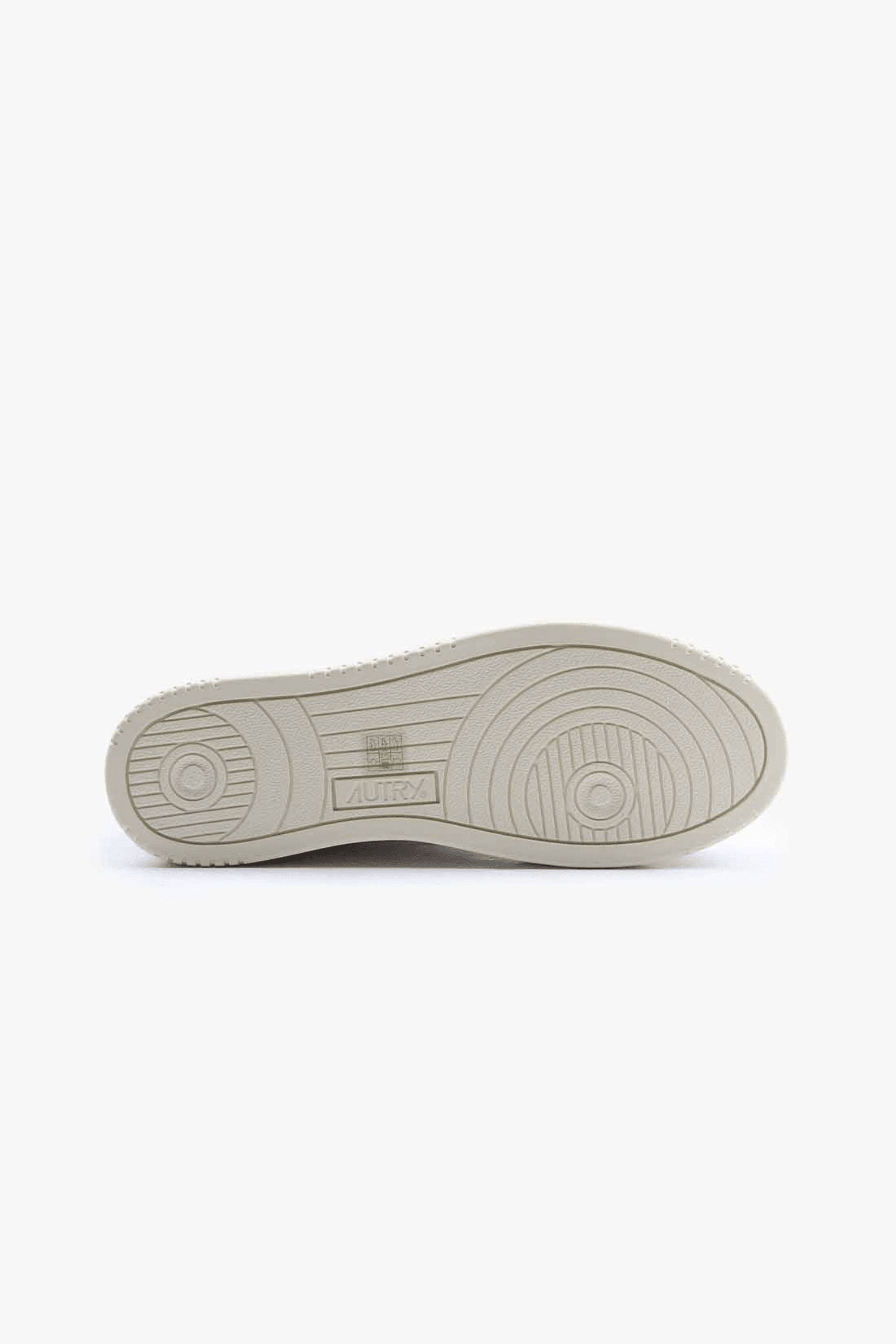 Sneakers Medalist Cuir Blanc Daim Vert Fumé
