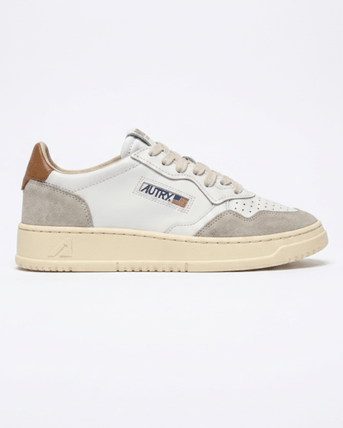 Sneakers Medalist Cuir Suède Blanc Lion