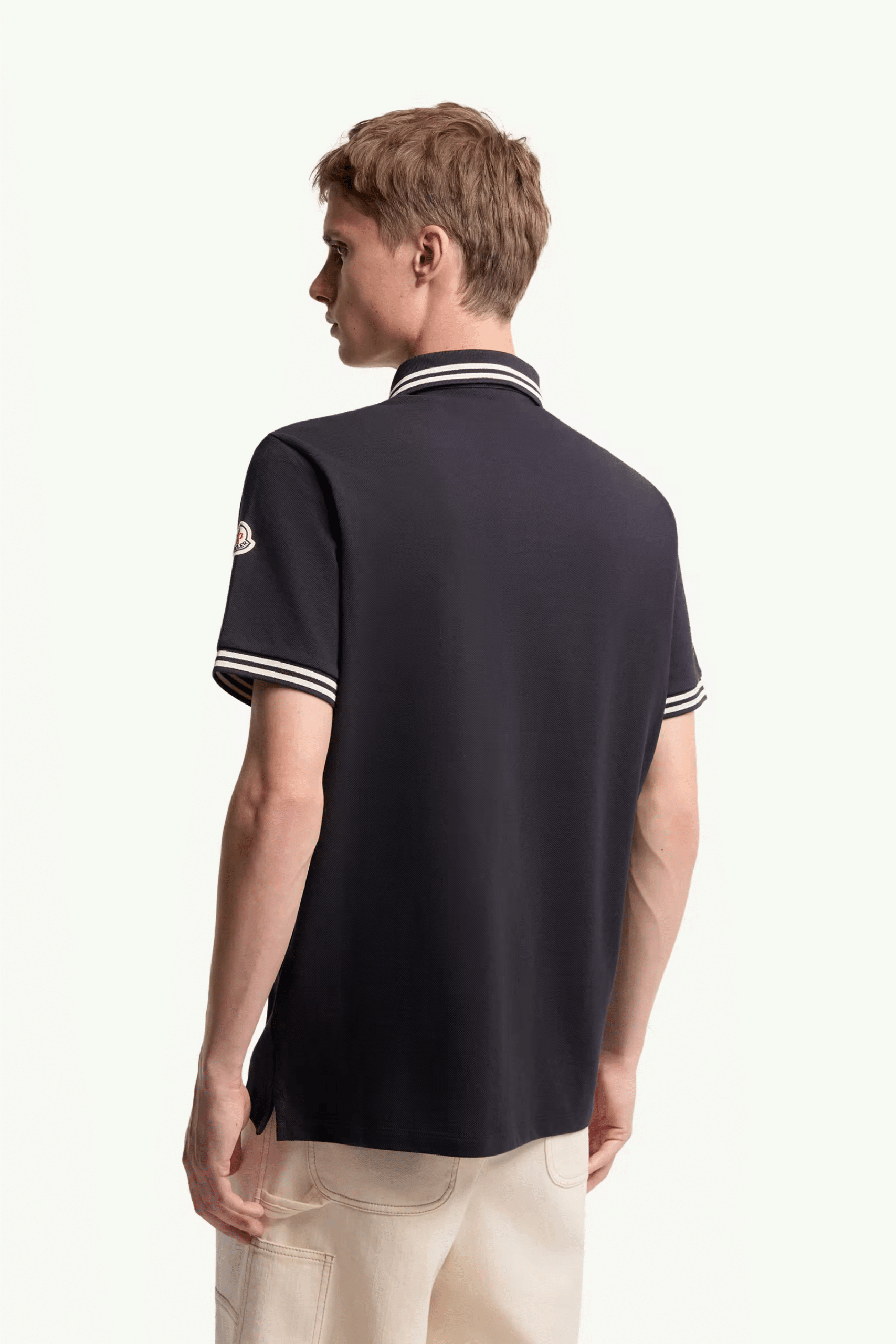 Polo Marine Bordures Rayées