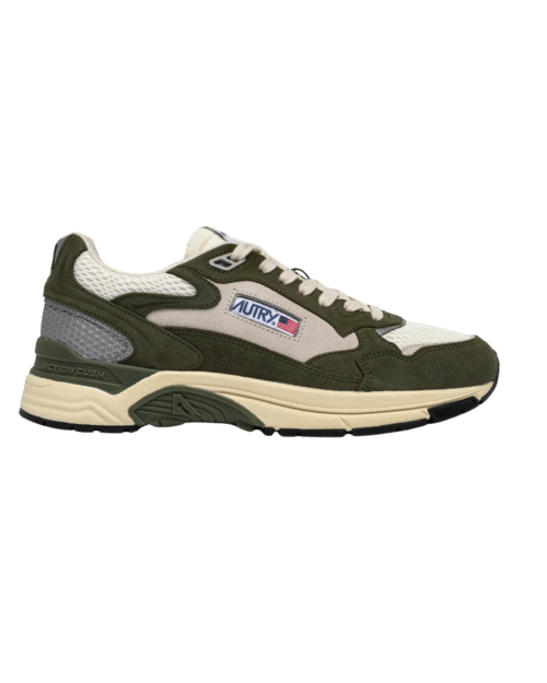 Sneakers Hyperway Suède Mesh Sauge