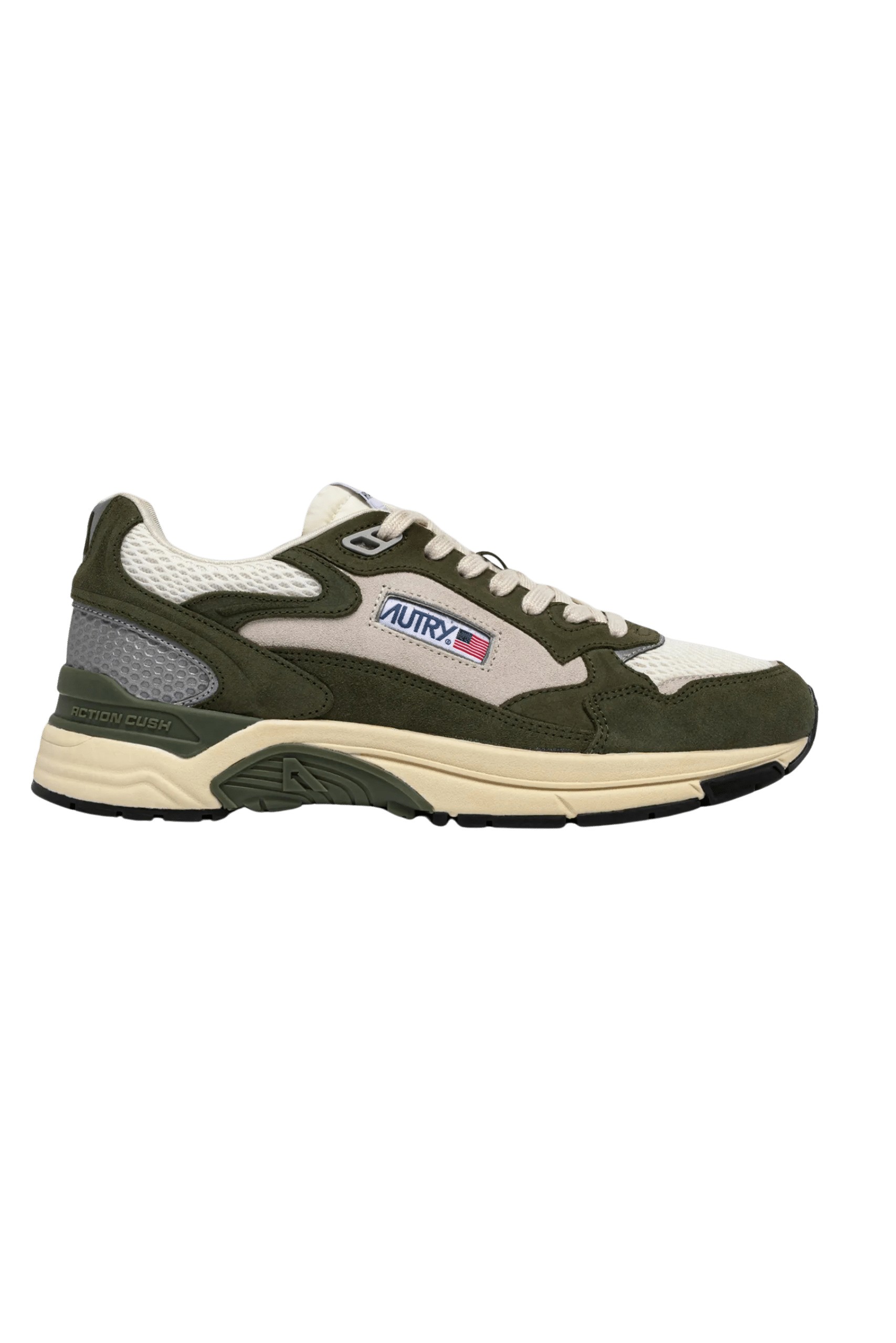 Sneakers Hyperway Suède Mesh Sauge