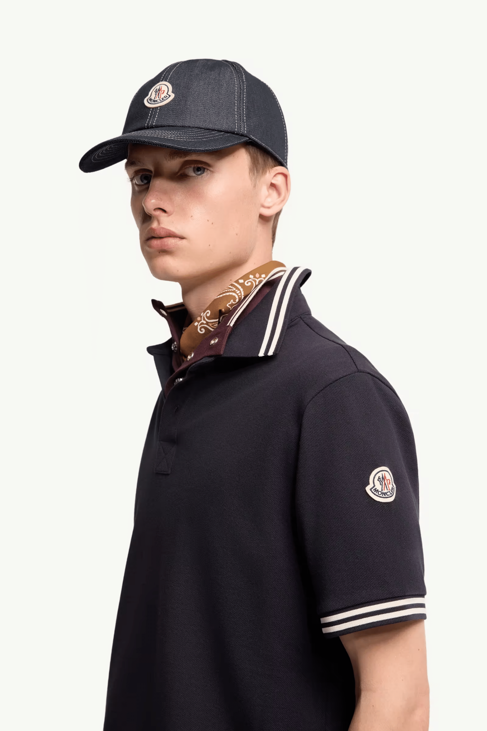 Polo Marine Bordures Rayées