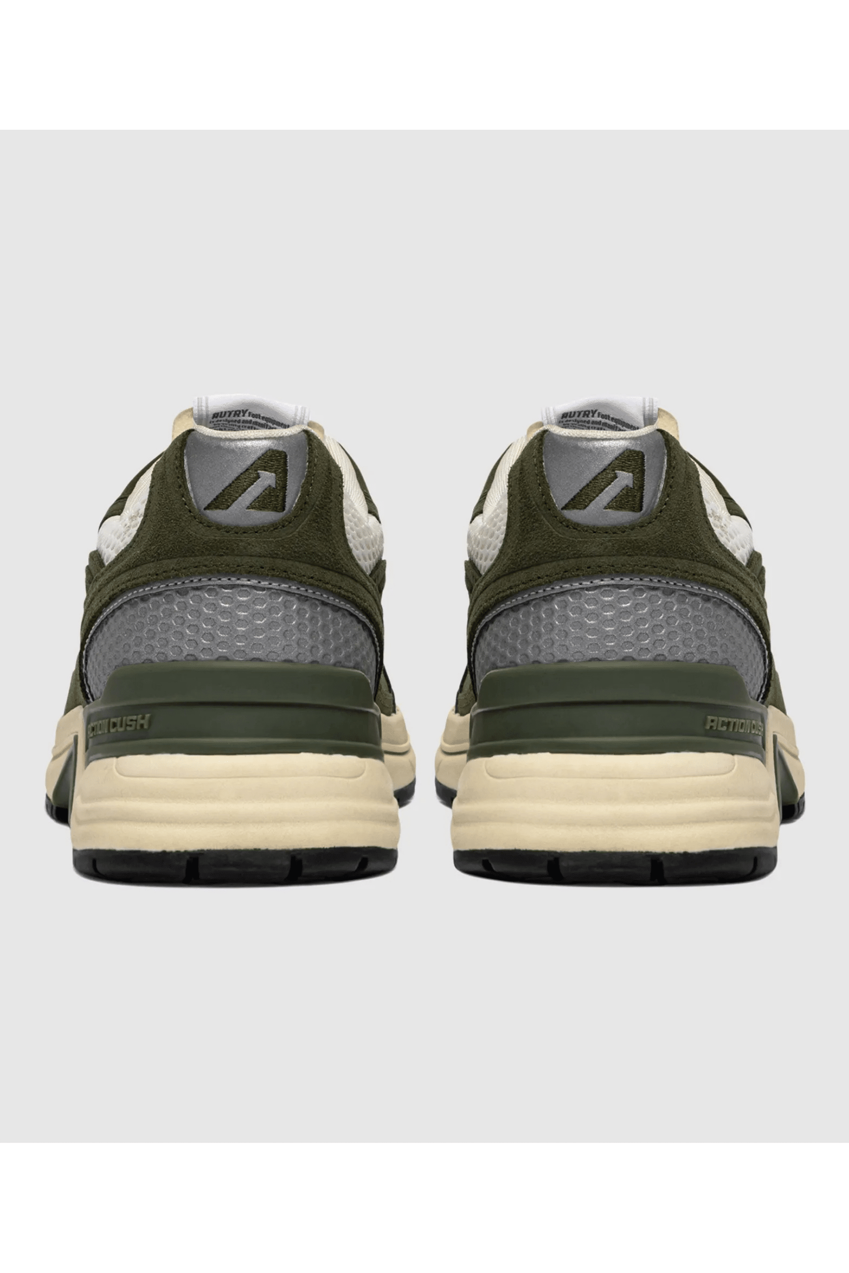 Sneakers Hyperway Suède Mesh Sauge