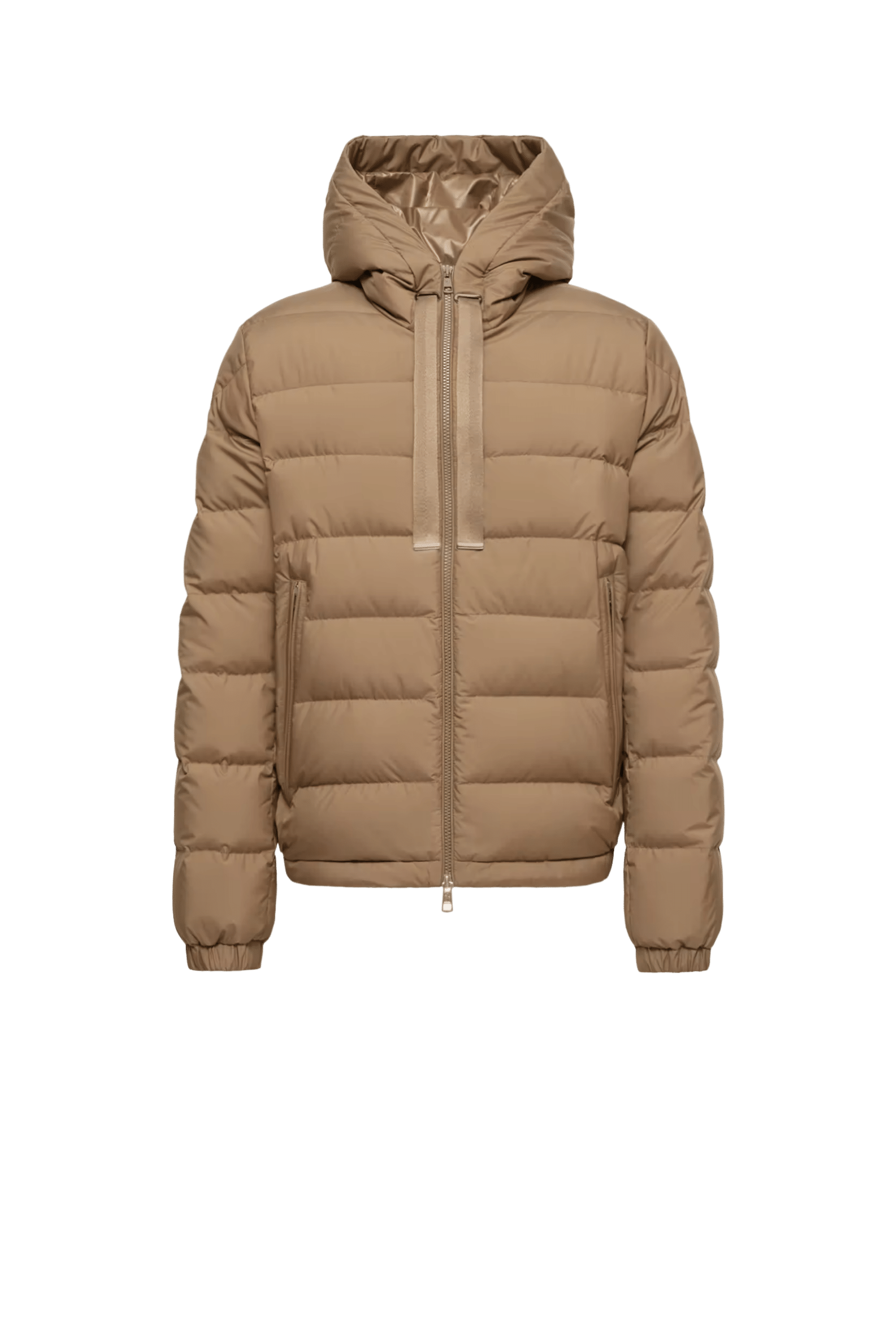 Doudoune A Capuche Zeflor Beige