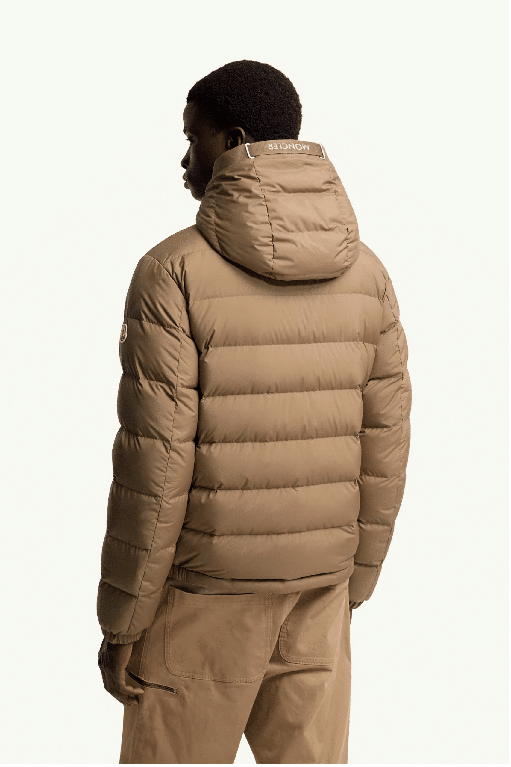 Doudoune A Capuche Zeflor Beige