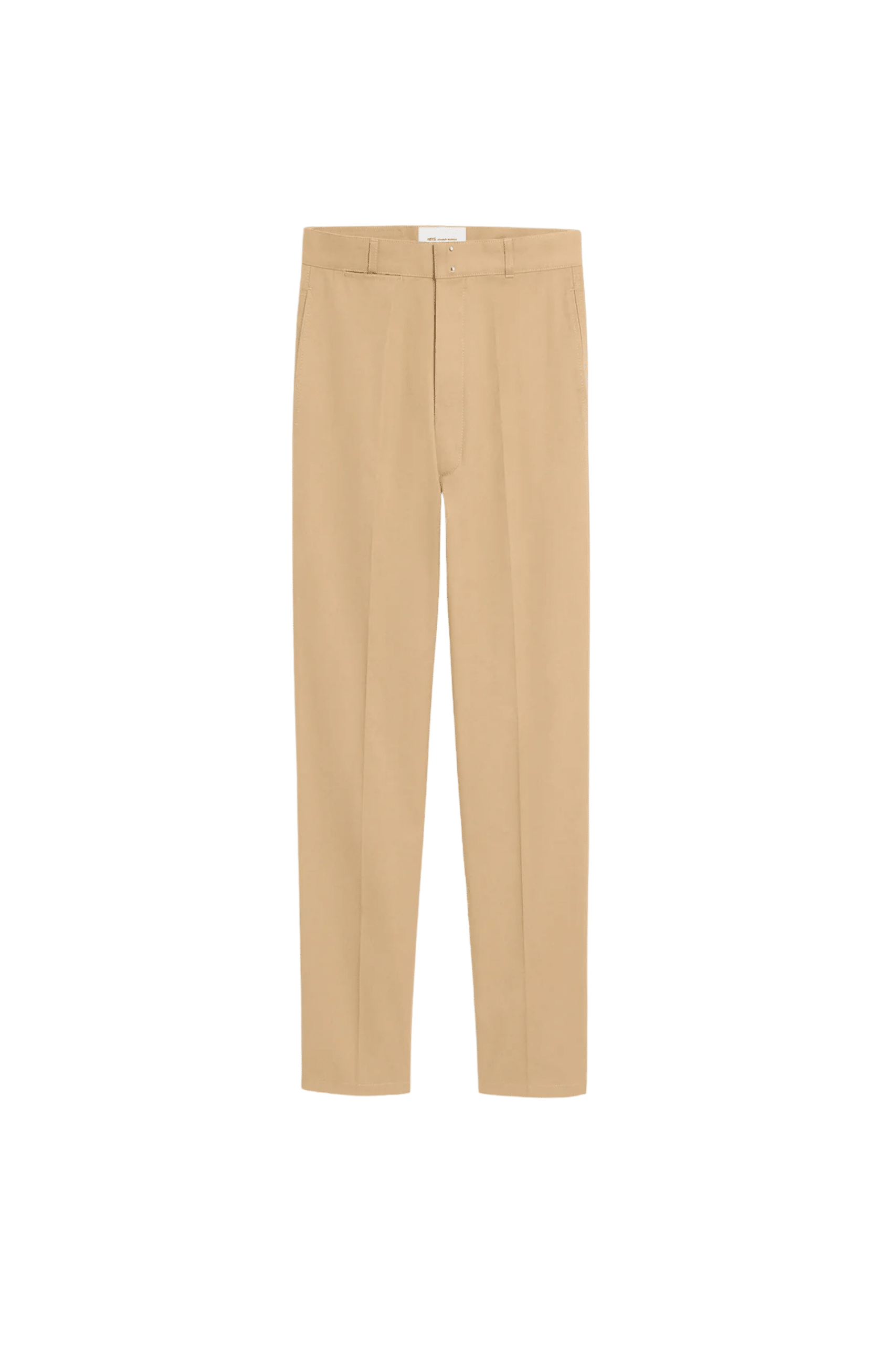 Pantalon Coupe Parisienne Coton Beige