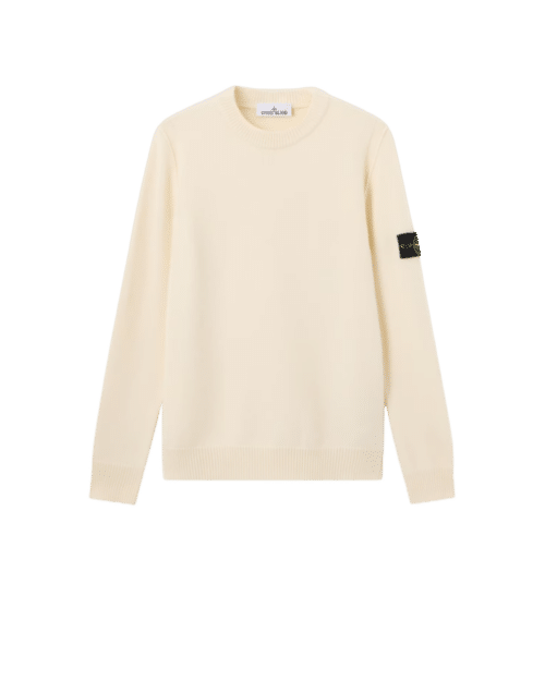 Pull Laine Nylon Ivoire.