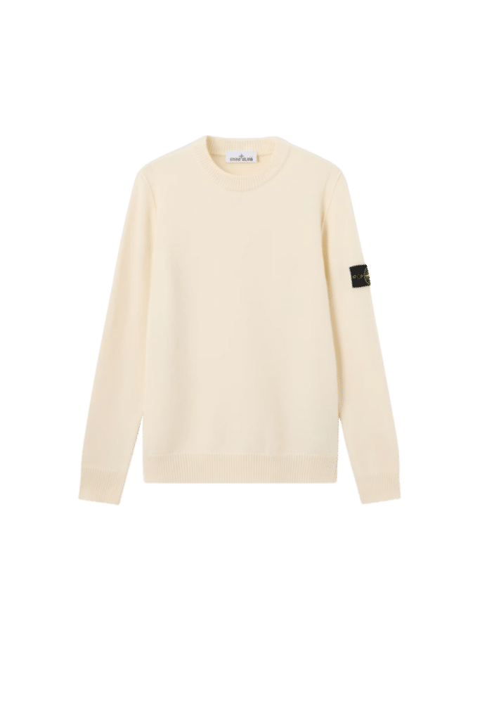 Pull Laine Nylon Ivoire.