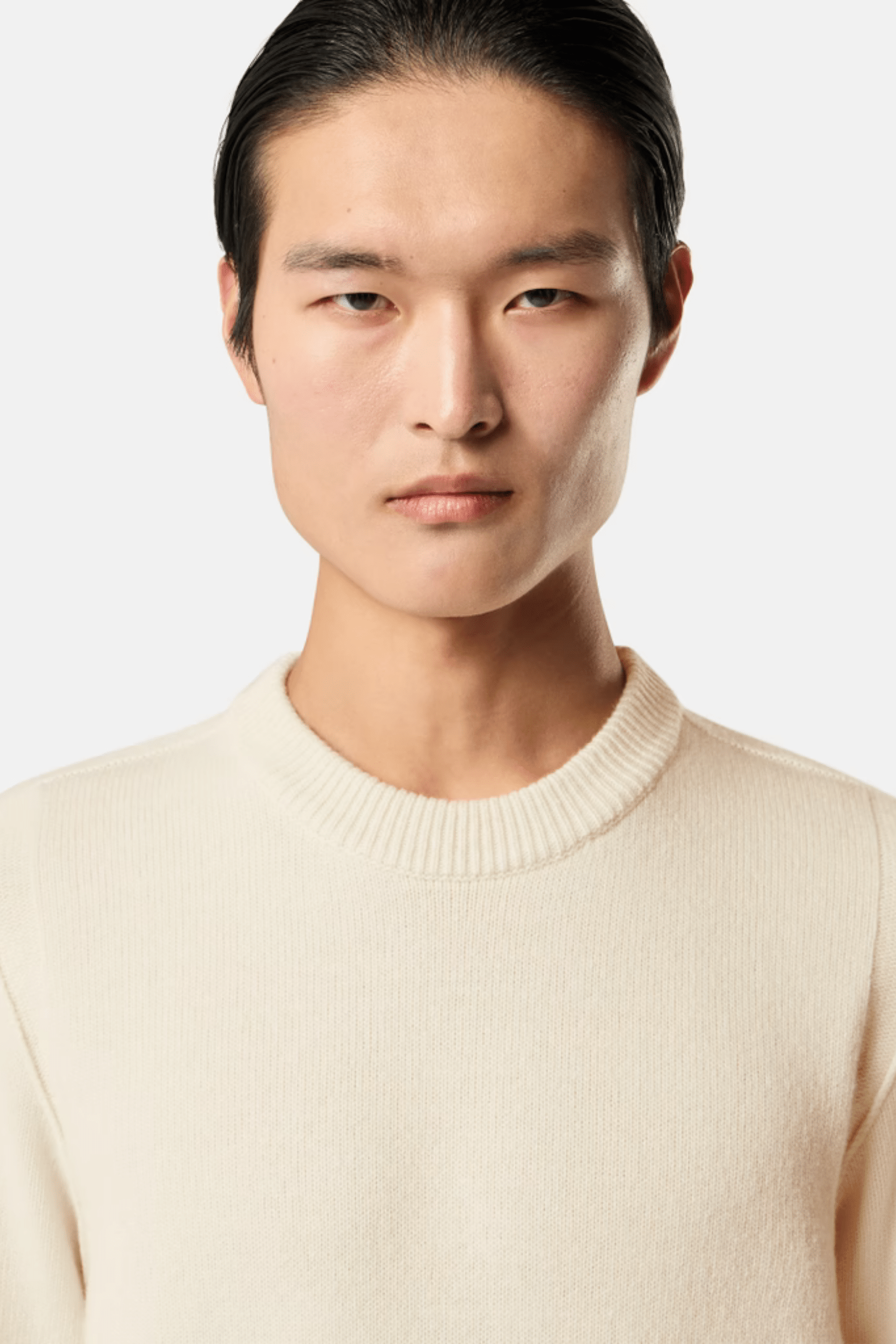 Pull Laine Nylon Ivoire.