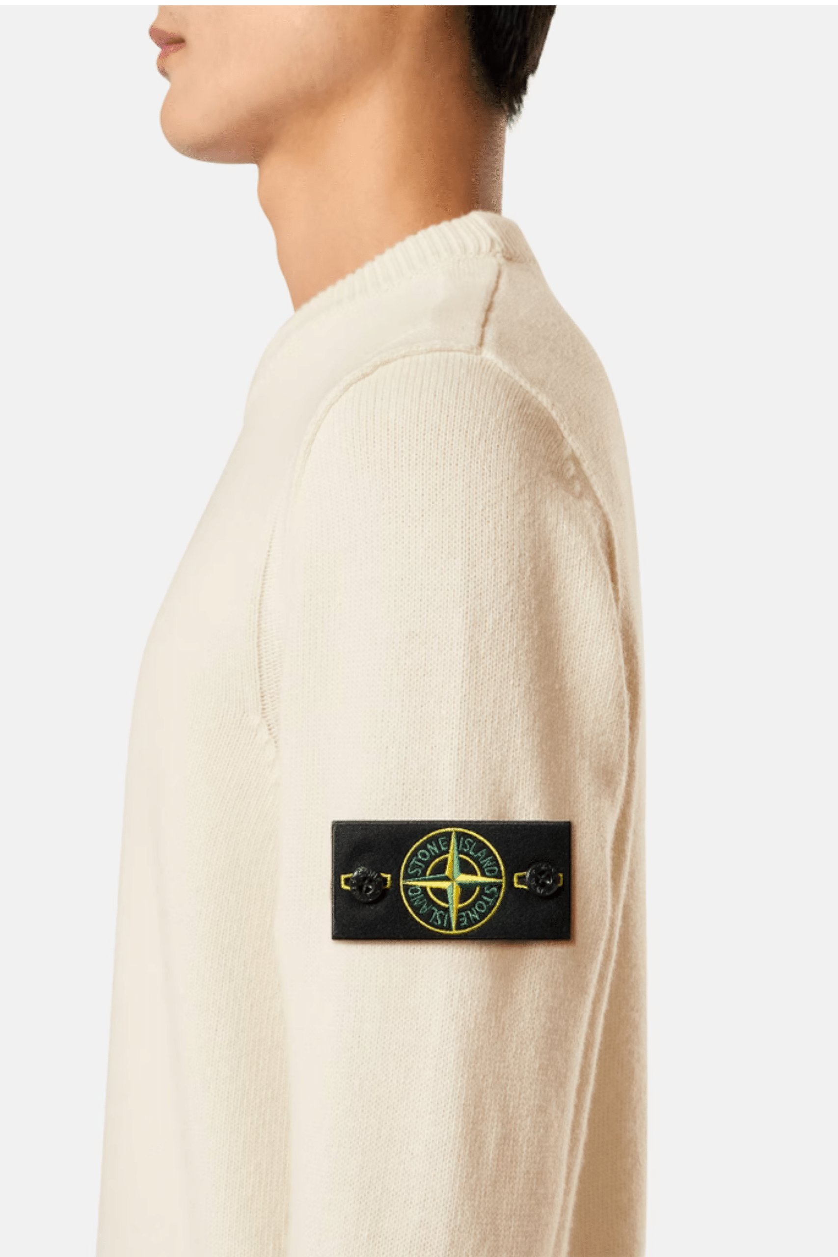 Pull Laine Nylon Ivoire.