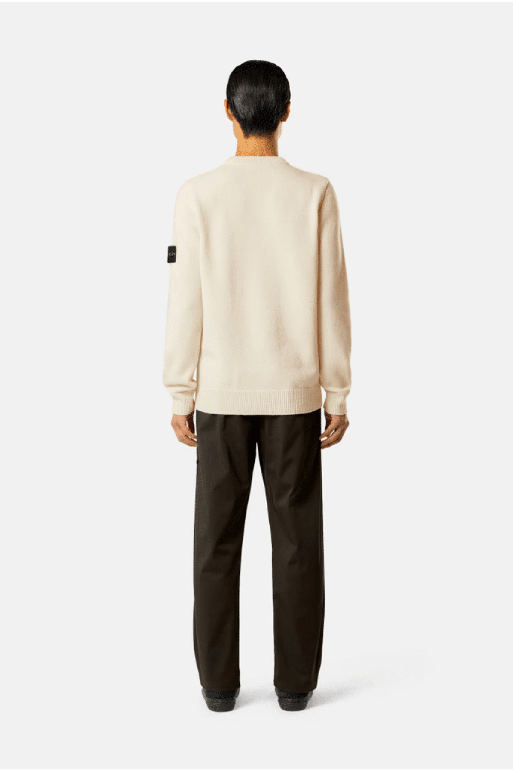 Pull Laine Nylon Ivoire.