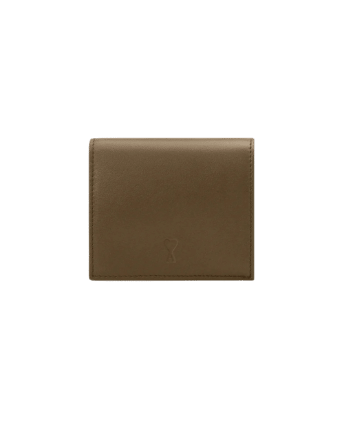 Portefeuille Double Volet Cuir Marron