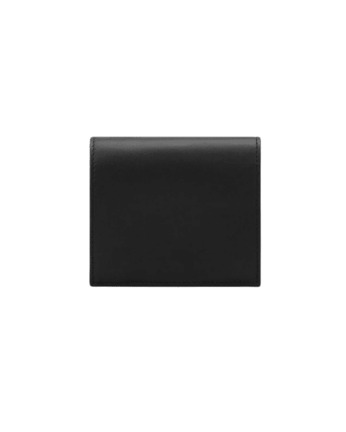 Portefeuille Double Volet Cuir Noir