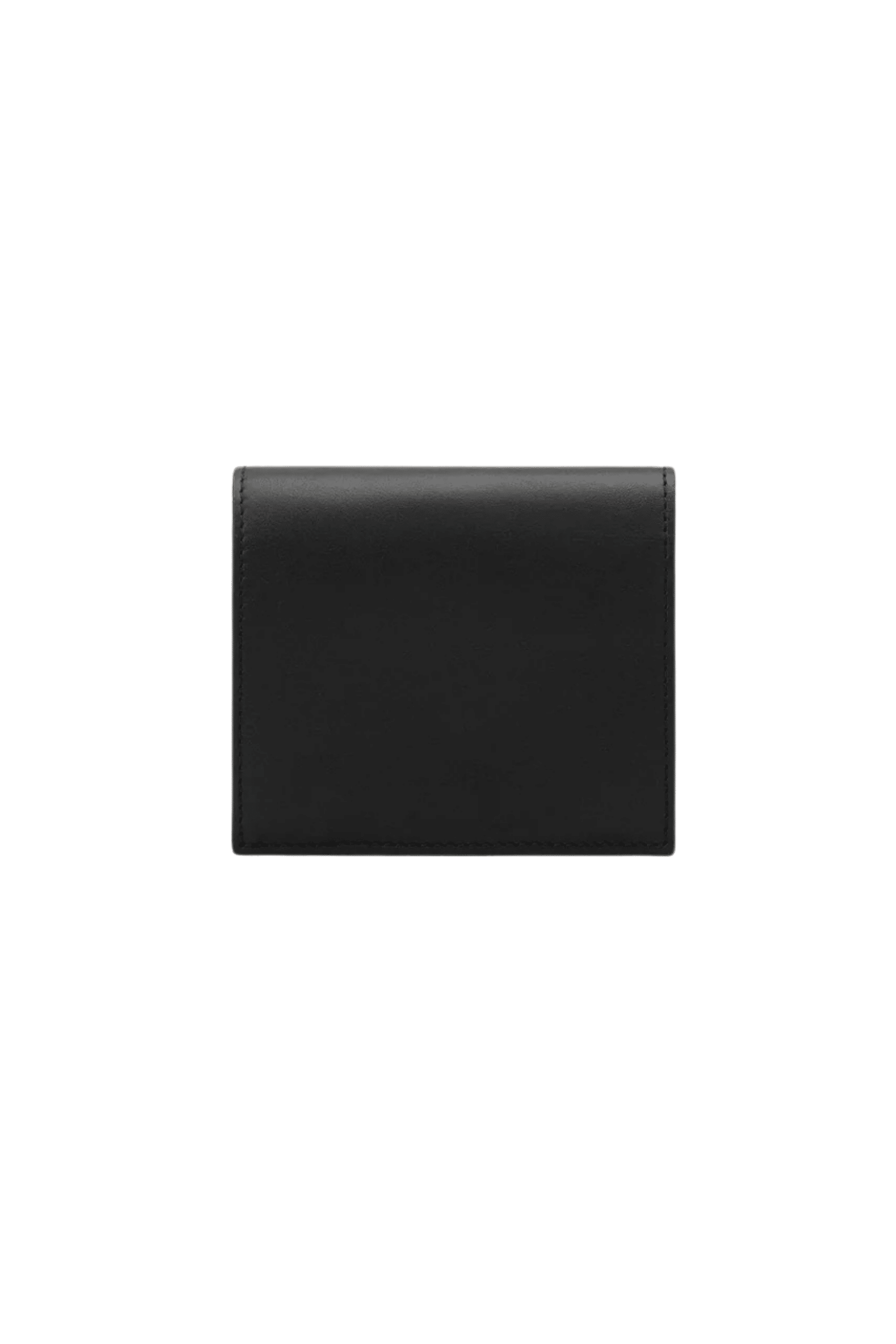 Portefeuille Double Volet Cuir Noir